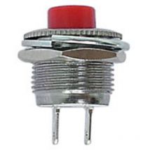 Bouton-Poussoir Off-(On) Rouge R1820b Ri9902