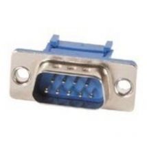 Connecteur Sub-D Male 9 Broches Pour Cable Nappe