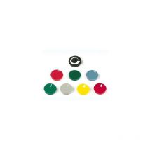 Couvercle pour bouton de 15 mm (rouge - flèche blanche)