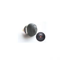 Mini-Drucktaster mit roter LED – 2,1 V Durchlassspannung – 50 mΩ Kontaktwiderstand – 500.000 Zyklen elektrische Lebensdauer
