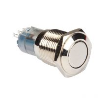 R1600 interruptor eléctrico Interruptor pulsador Níquel - Velleman
