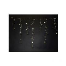 Rana led - 4 x 0.6 m - 144 led - blanc chaud - câble transparent - modulateur - 24 v