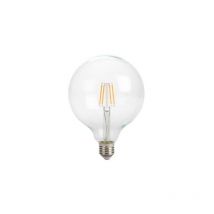 Lampadina anticata a filamento led - G125 - 4 w - E27 - bianco caldo intenso