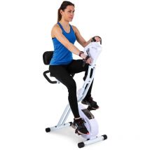 Capital Sports Vélo d'appartement Azura Full Body Comfort vélo à mains 7,5 kg masse d'inertie courroie d'entraînement