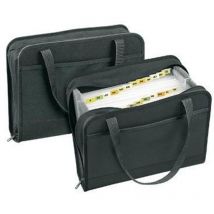 Fächertasche Office 4446880 din A4 24 Fächer Textil sw - Veloflex
