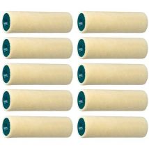 Velours étui de 10 petits rouleaux L.100 Rota Laqueur Travaux soignés et tendu, Pure laine 4 mm