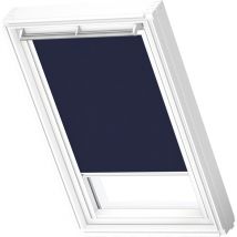 Velux - Verd.-Rollo manu. dkl FK06 1100SWL Uni Dunkelblau, Schienen weiß PG:Standard