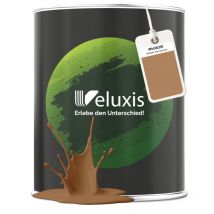 Veluxis Edle Wandfarbe Beige Für Den Innenraum - 1 Liter & Deckkraft-klasse 1, Streifenfrei, Tropfarm & Öko Farbe, Voc-frei - (muted Terracotta)