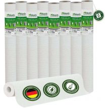 Veluxis Premium Vliestapete 10,05 M X 0,53 M (gitter-textiloptik, 8er-set) – Hochwertiges Renoviervlies Für Gleichmäßige Wände Rissüberbrückend & 