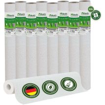 Veluxis Pro Vliestapete 25,00 M X 1,06 M (feine Putzkörnung, 8er-set) – Hervorragendes Preis-leistungs-verhältnis, Ideal Für Große Flächen & Decken, 
