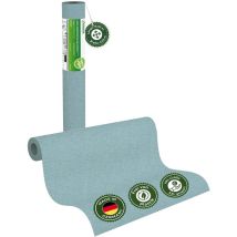 Veluxis Uni Glattvlies Vliestapete Xxl Rolle 15m X 0,53m Eisblaugrau – Matt & Leicht Strukturiert – Wandklebetechnik Ohne Einweichen – Hoch 