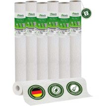 Veluxis Vliestapete Protect - 10,05 M X 0,53 M (körnerstruktur, 6er-set) Extrem Kratz- & Stoßfest, Rissüberbrückend, Leicht Zu Reinigen Made In 