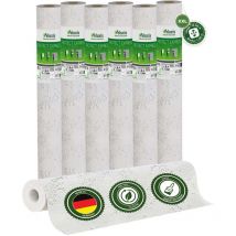 Veluxis Vliestapete Protect - 25,00 M X 1,06 M (relief Putzstruktur, 6er-set) Extrem Kratz- & Stoßfest, Rissüberbrückend, Leicht Zu Reinigen Made In 