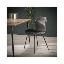Furnwise - Velvet dining chair Golf Anthracite