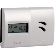 Tthermostat mural à batterie Vemer VN118600 Evo.X Blanc