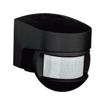 Sensore di movimento Vemer 200 nero – Rilevamento 200° – 230V AC – 5÷2000 lux – 72x80x100 mm
