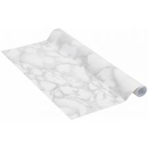 Venilia - Pellicola Adesiva 53420-Pellicola Effetto, mobili, Carta da Parati, autoadesiva, Senza ftalati, Colore, pvc, Marmo Grigio, 90 cm x 2,1 m, 2