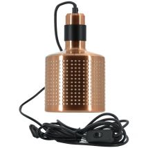 Venso Ecosolutions - vega E27 Lampenschirm Kupfer, Lampenschirm Metall, Venso Pflanzenlampe, E27 Pflanzenlampe, Lampenschirm E27, Tageslichtlampe für