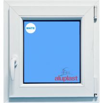 Ventana PVC 600x700 Blanca Oscilobatiente Derecha Vidrio Mate