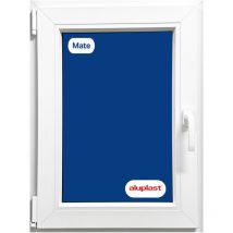 Winwindo - Ventana pvc Reforzado 500x700 Blanca Oscilobatiente Izquierda Mate