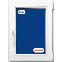 Winwindo - Ventana pvc Reforzado 600x800 Blanca Oscilobatiente Derecha Mate