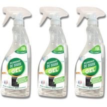 Venteo - Bicarbonate de soude en gel - Idéal pour tout nettoyer du sol au plafond - Lot de 3