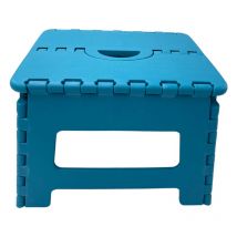 Turquoise 31.5 x 25.5 x 22 cm Marche Pied Pliant - Résiste jusqu'à 150kg de charge - Venteo