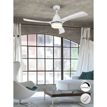 Ventilador aspas blanco
