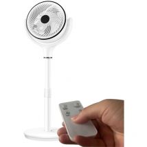 Ventiladores de pie Chorlito motor ac 40W blanco