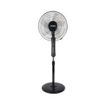 Ventilador de pie 60w con 3 velocidades, color negro
