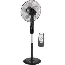 Brivolt. - Ventilador de Pie brivolt BVVP50 — Silencioso, 3 Velocidades, Control Remoto, 50W, Ø40cm