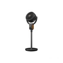 Fabrilamp - Ventilador de pie montenegro negro/haya 40w 3velocidades 3aspas fijo y rotat.91,5x32x30,5cm