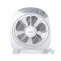 Ventilador de Suelo HAEGER, 30,5 cm, 40W, 3 Velocidades Ventilador Potente Aire Acondicionado Portátil
