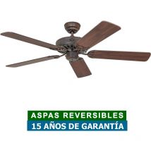 Casafan - Ventilador de techo 513213 classic royal 132cm nogal o mimbre/marron