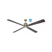 Casafan - Ventilador de techo con WiFi eco neo iii 180cm 944415W nogal / nogal y cereza