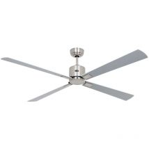 Ventilador de techo CasaFan ECO NEO III 152cm 942333 cromo cepillado / blanco o gris