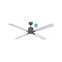 Ventilador de techo con WiFi CasaFan ECO NEO III 152cm 949337W wengue / wengue y plata