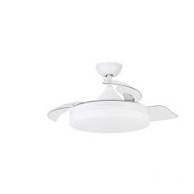 FM - Ventilador de Techo con Luz 107cm vt-senza Transparente