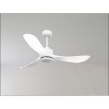 Klassfan - Modulo Regular Ring - Super destratificateur et ventilateur dc 106 cm blanc pales bois blanc sans Lumière 15 à 20 m²