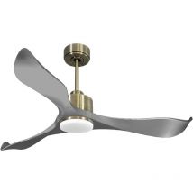 Ventilador de techo Reversible Termostato Dimable Wifi Motor dc Techos Inclinados Mando a Distancia Luz tres tonos Memoria