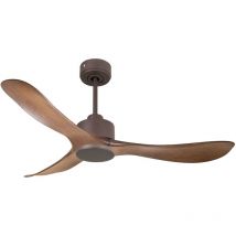 Ventilador de techo Reversible Termostato Wifi Motor dc Techos Inclinados Mando a Distancia Hypersilence Memoria