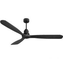 Klassfan - Ventilador de techo Reversible Termostato Wifi Motor dc Techos Inclinados Mando a Distancia Hypersilence Memoria FullWood