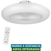 Noaton - Ventilador de techo sin aspas 11055W callisto / 55cm / Con luz led y mando