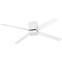 Leds-c4 - LedsC4 Zonda - Ventilador de Techo con Luz led Intensidad y Temperatura 3000K. Ventilador Silencioso con 5 Velocidades, Programable con