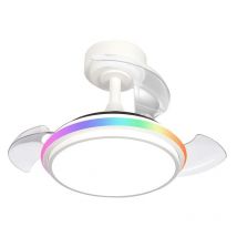 Descubre la innovación y estilo del ventilador antila mini xs rgb blanco