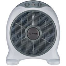 Orion91 - Ventilador de Suelo con Temporizador Ø30cm y 50W , Ventilador New Box de Raydan Home , Ventilador Programable con 3 Velocidades ,