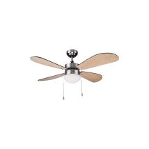 Cozy Fan Acier inoxydable, bois - Haeger
