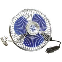 Planet Line - Ventilateur 12 v 15,3 cm Argenté Carpoint