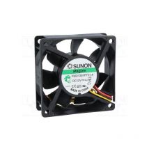 Ventilateur 12Vdc 70x70x25mm 2Wire Vapo 4,4W