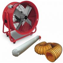 Mw Tools - Ventilateur 400 mm avec accessoires MV400RSET
